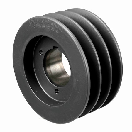 Browning 3 Groove Cast Iron Bushed Bore Multiple Sheave, 3TB50 3TB50